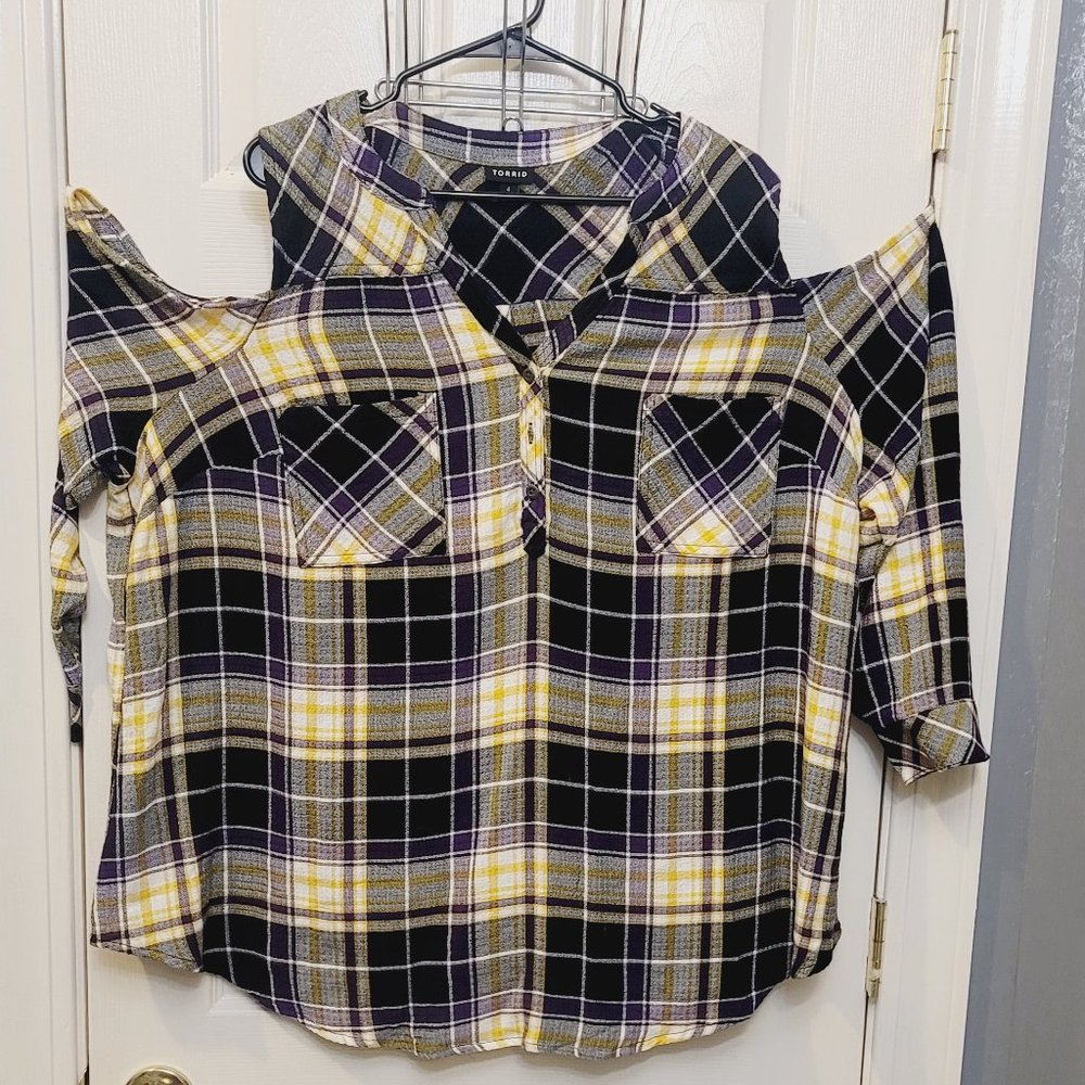 Ladies Cold Shoulder Tunic